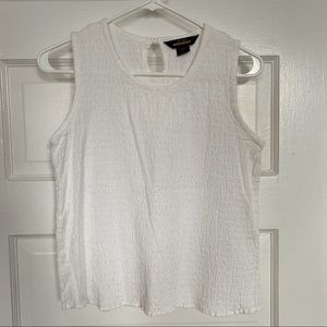 🍦White Seersucker Tank🍦